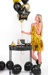 Globo foil estrella Feliz Cumpleaños